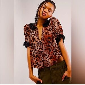 Free people My love patterned top